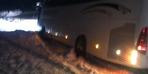 Artvin'de otobüs karda mahsur kaldı, yolcular yolda mahsur kaldı
