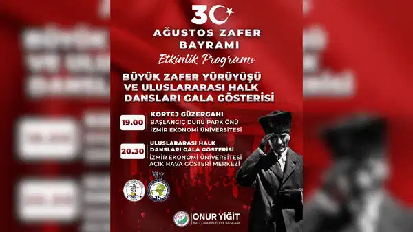 30 Ağustos Ücretsiz Konserler ... 30 Ağustos'ta hangi konserler Izmir var?