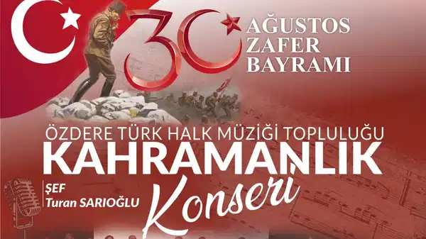 30 Ağustos Ücretsiz Konserler ... 30 Ağustos'ta hangi konserler Izmir var?