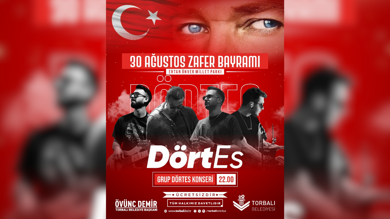 30 Ağustos Ücretsiz Konserler ... 30 Ağustos'ta hangi konserler Izmir var?