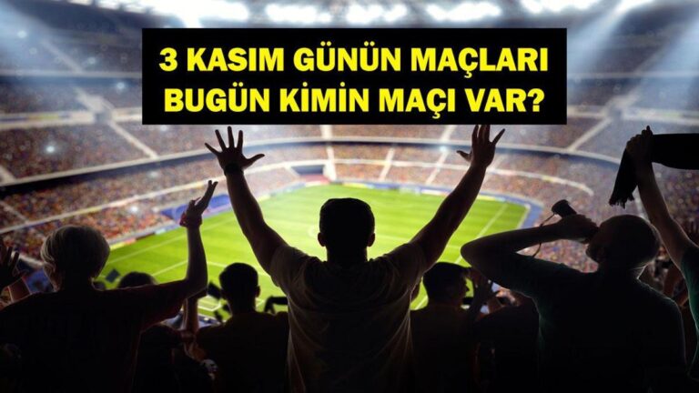 Bugün hangi oyunlar var? Trendyol Süper Lig 11. hafta maçları hangi kanalda, saat kaçta? İşte 3 Kasım'daki maçlar…
