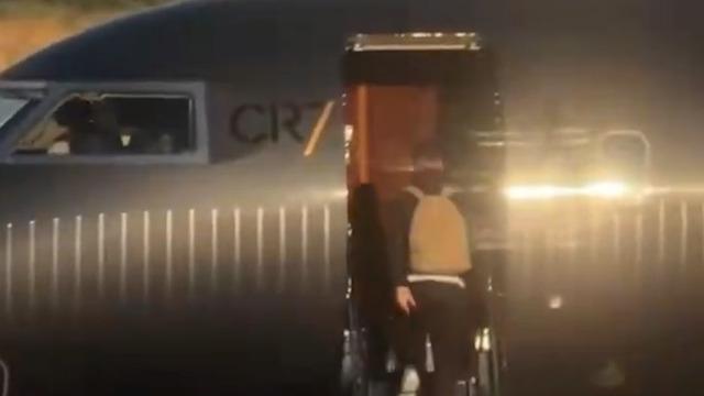 Cristiano Ronaldo ve özel jeti “CR7” 🛩️